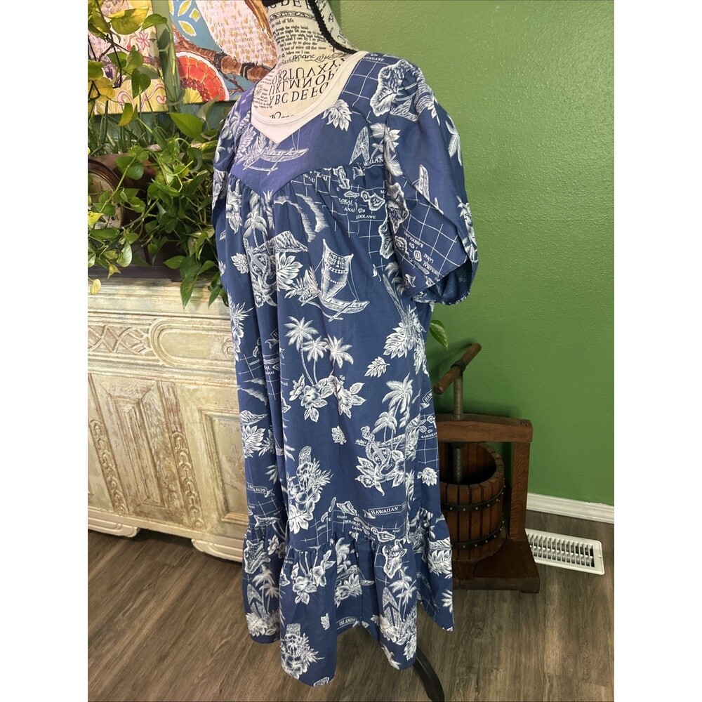 Vintage Winnie Fashion 2XL Hawwian Dress - Picture 2 of 8
